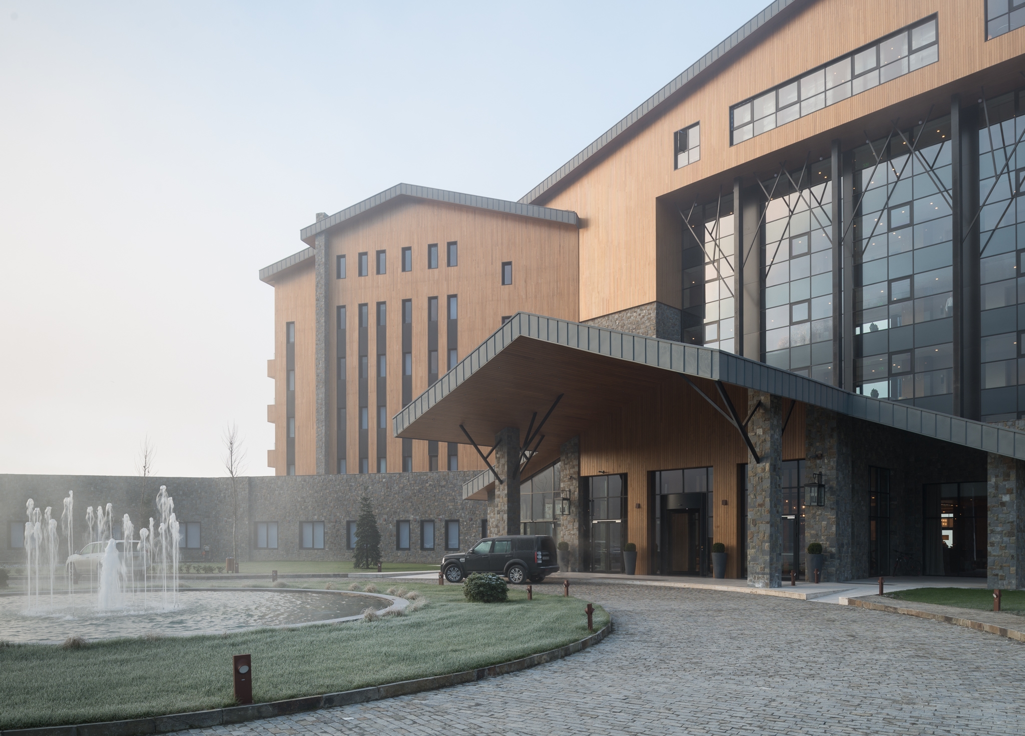 Chenot Palace Gabala Main Entrance